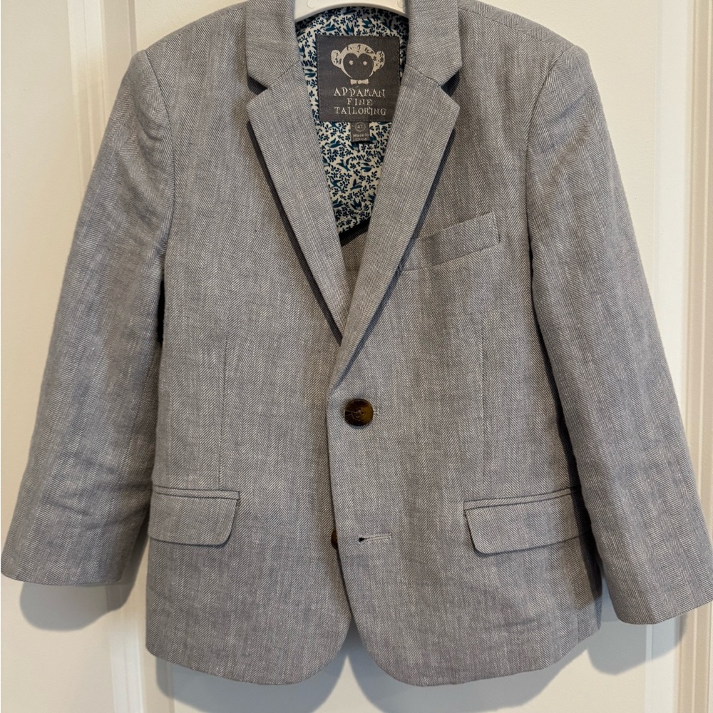 Appaman Gray Blazer and shorts